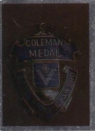 1990 Select AFL Stickers #250 John Coleman Medal Front